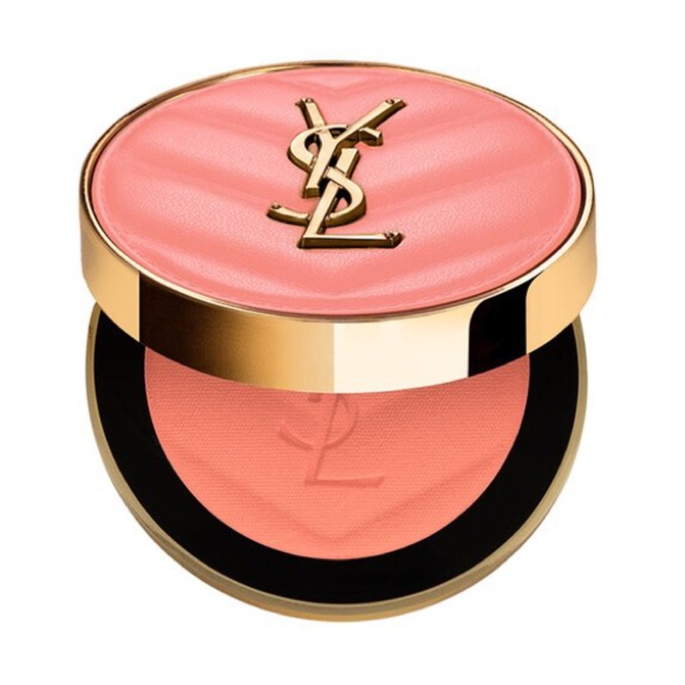 “57 Coral Clash” YSL-Make Me Blush 24H Buildable Powder Blush
